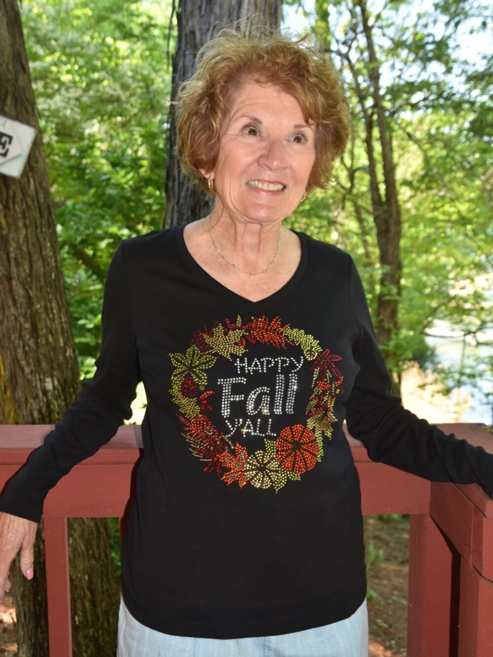 Happy Fall Y'all rhinestone bling shirt XS  S M L XL XXL 1X 2X 3X 4X 5X